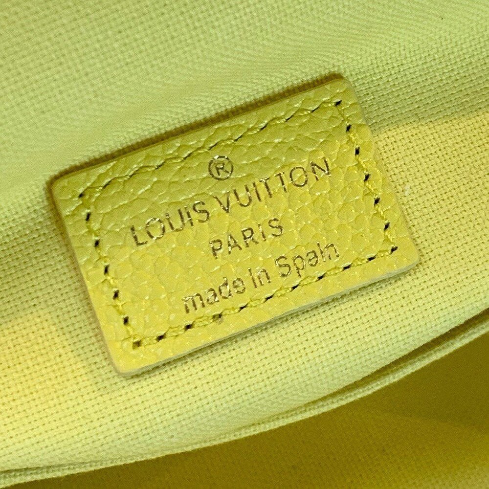Louis Vuitton Micro Metis Crossbody in Yellow Monogram Empreinte Cowhide - Picture 2 of 5